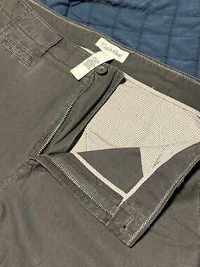 Calvin Klein Casual GrayCorduroy Pants